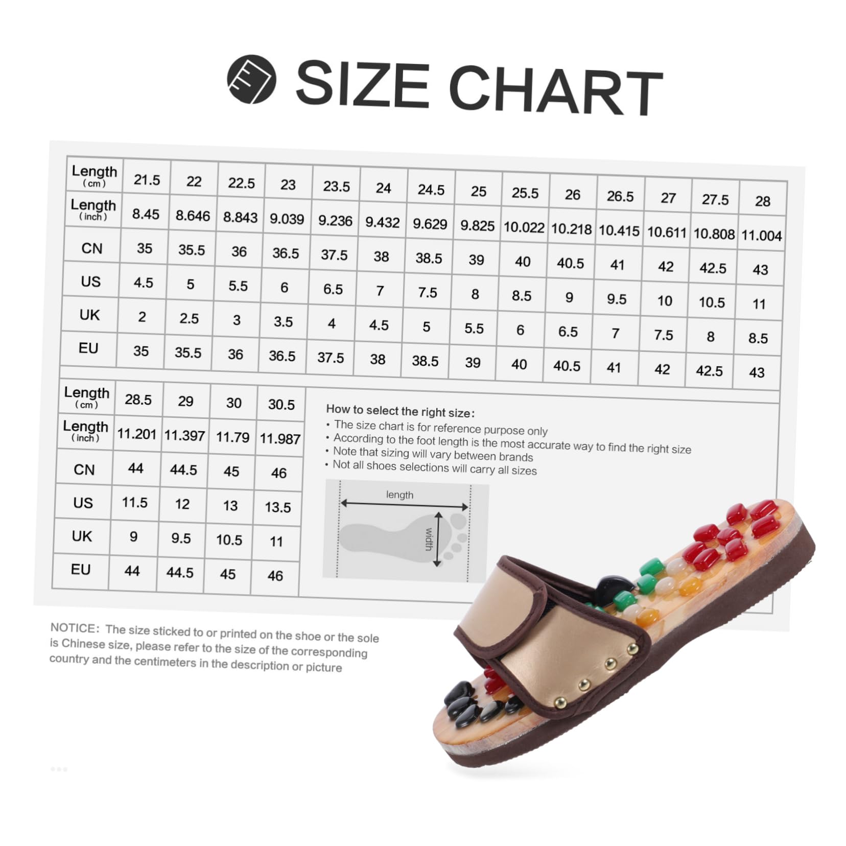 BCOATH Stone Massage Slippers Household Feet Slippers for Men Foot Fatigue Relief