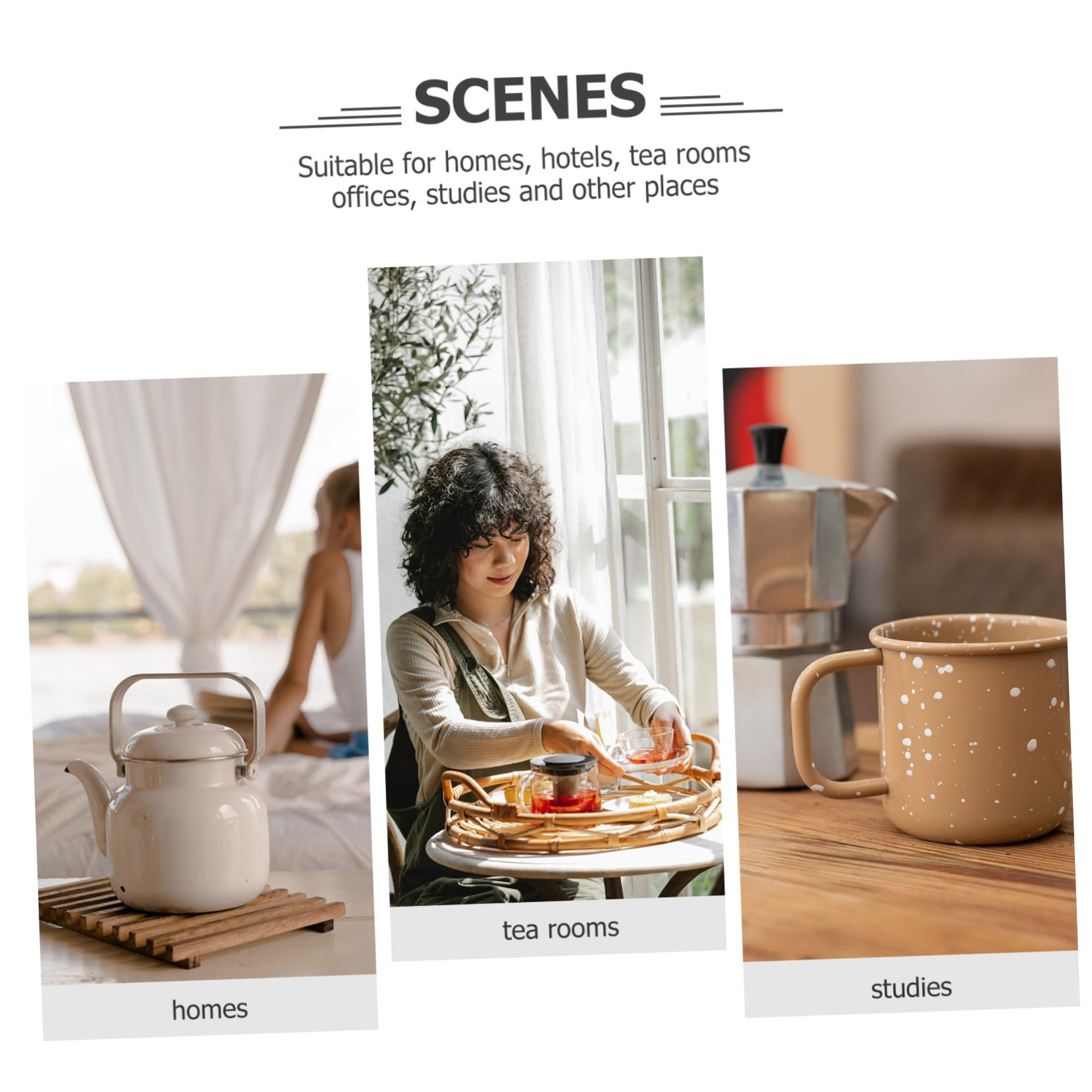 Keramik Teetasse Leicht zu Reinigen Kompakt und Tragbar Rund 1 Satz