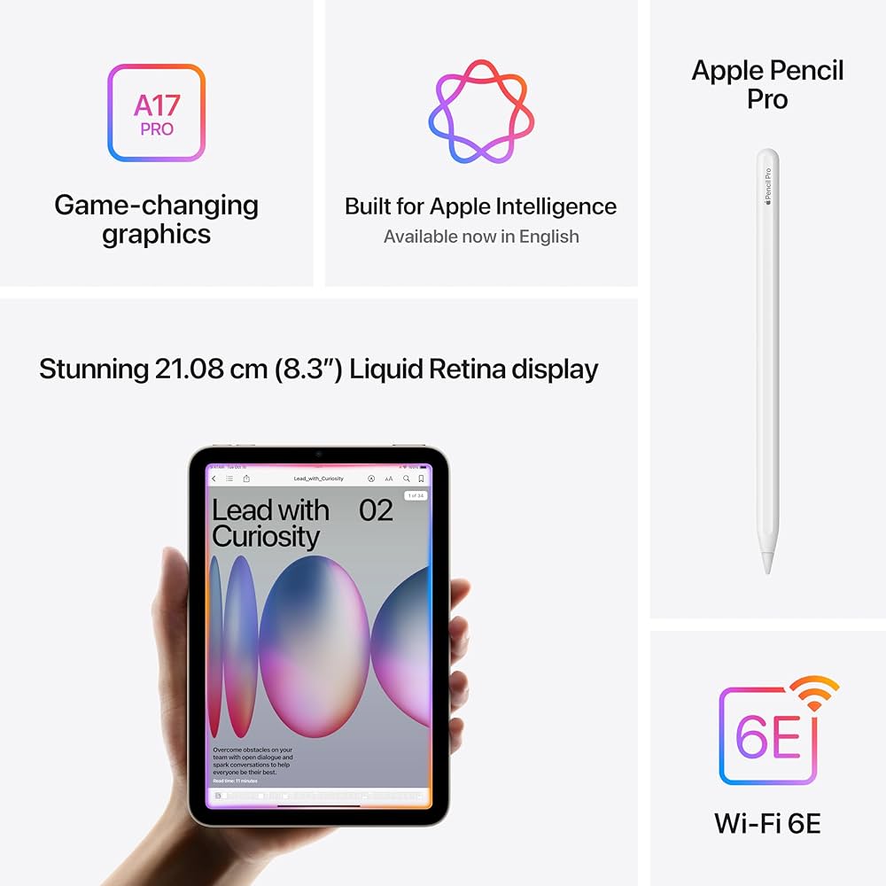 Apple iPad mini(A17 Pro): スペースグレイ Apple iPad mini(A17 Pro)スペースグレー 128GB