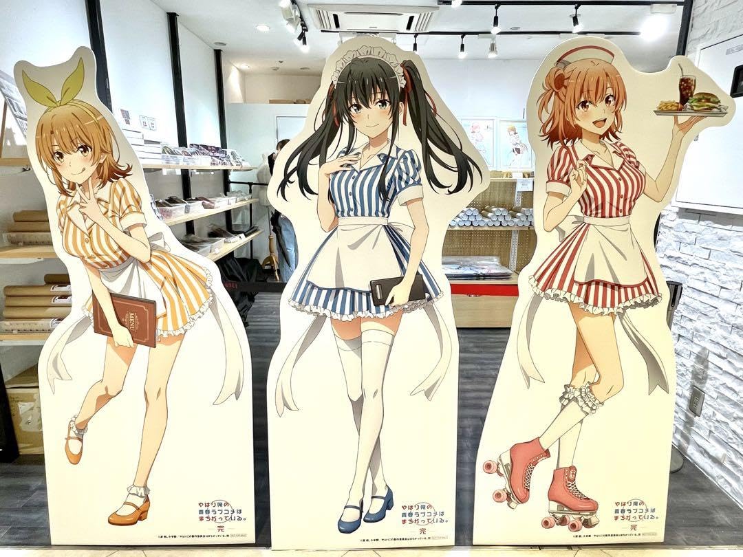 Amazon.co.jp: 俺ガイル アメリカンダイナー アクリルスタンドセット 