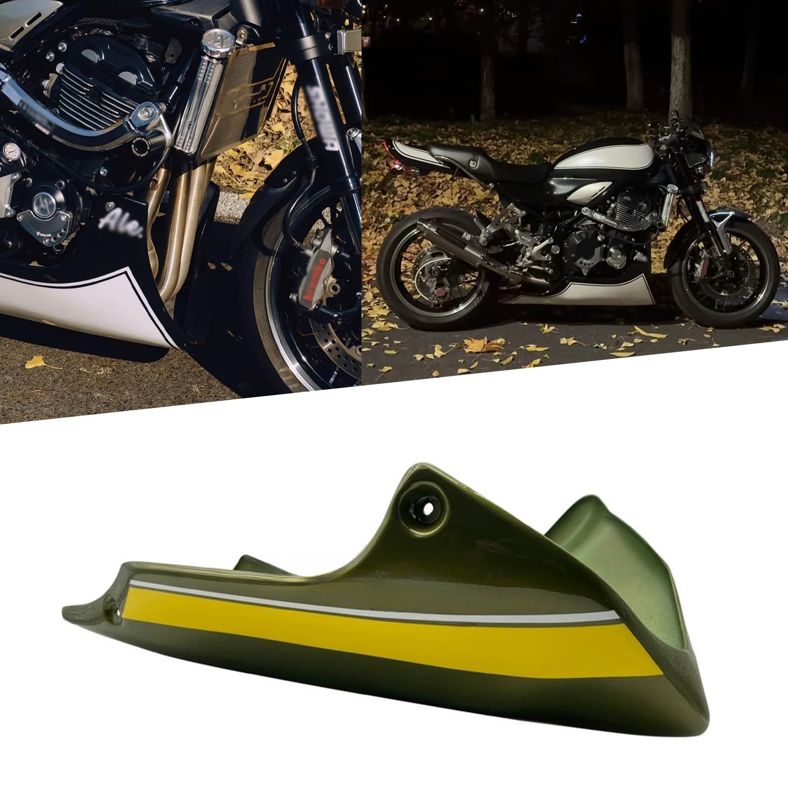 Amazon | XINMOZR For Z900RS Z900 RS 2021-2025 アンダーカウル