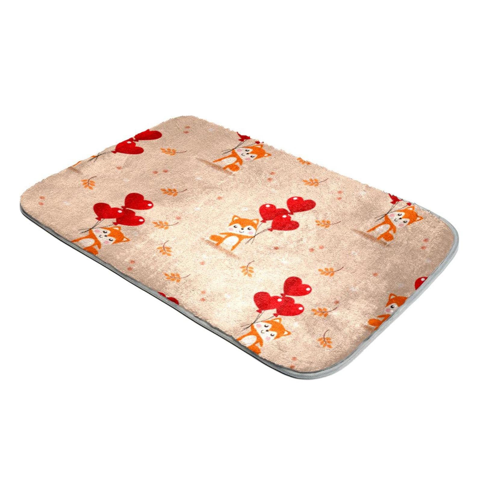 Tapis à poils longs en fausse fourrure renard pour sublimer une chambre d'enfant