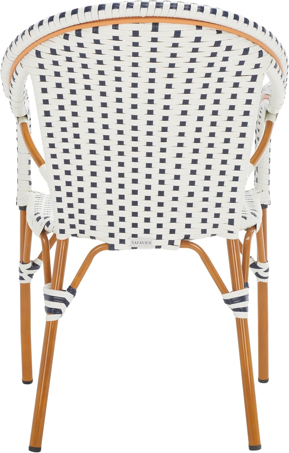 SAFAVIEH Outdoor Collection California Bistro Arm Chair Set of 2 (Fully Assembled)