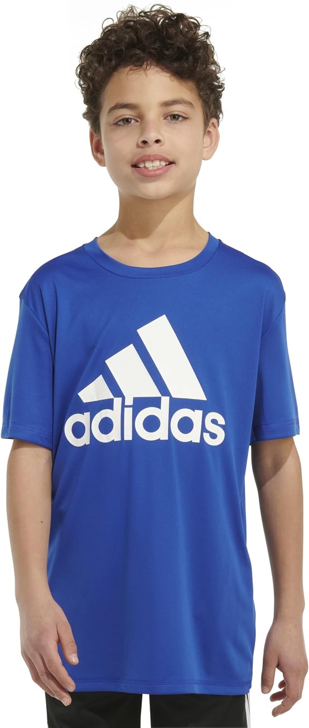 adidas baby-boys Short Sleeve Patriotic USA Flag Logo Tee - Image 2