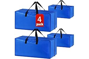 IKEA Zipper Bags with Handles - Your Spacious Storage Solution