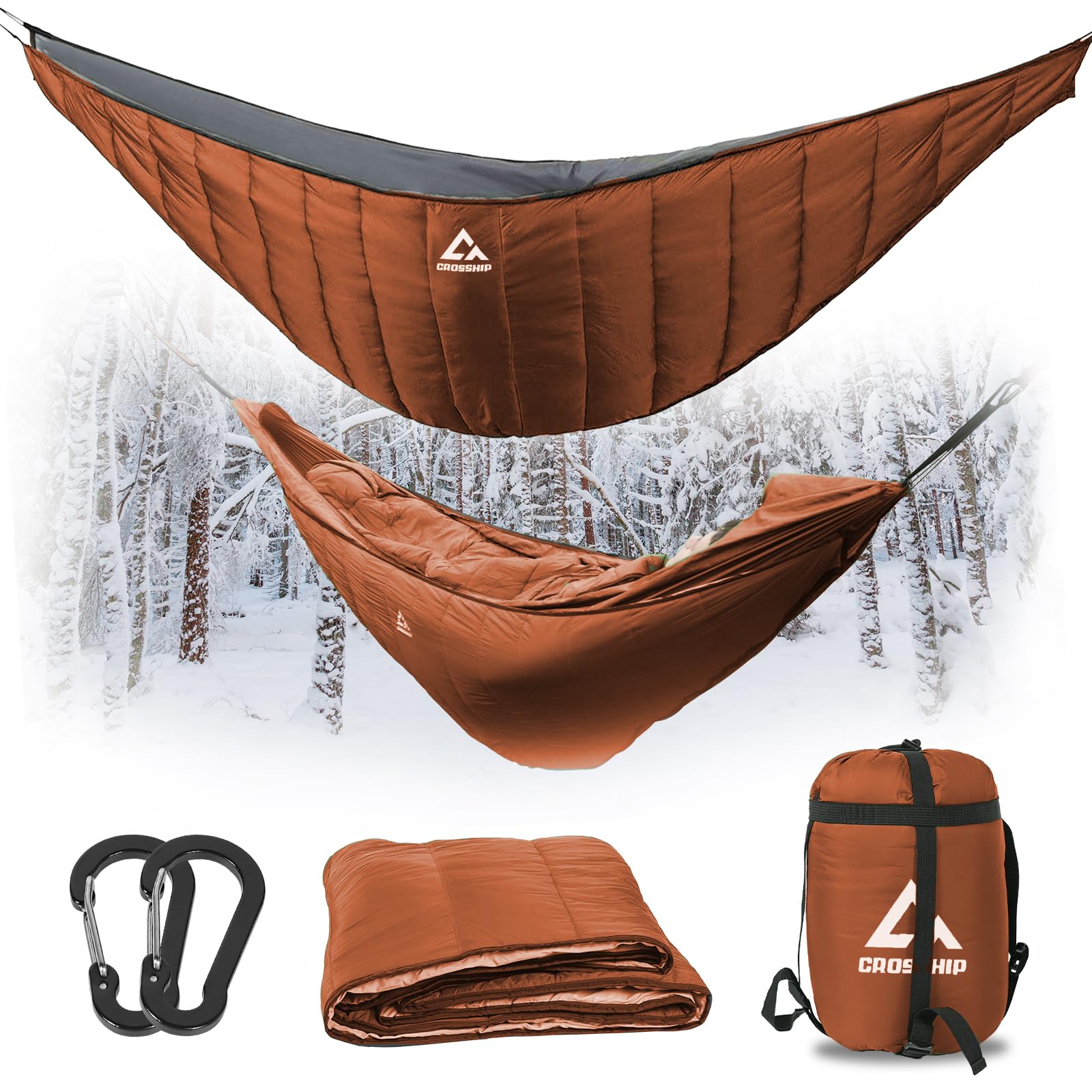 Camping Hammock Underquilt - Full Length Lightweight Warm Quilt