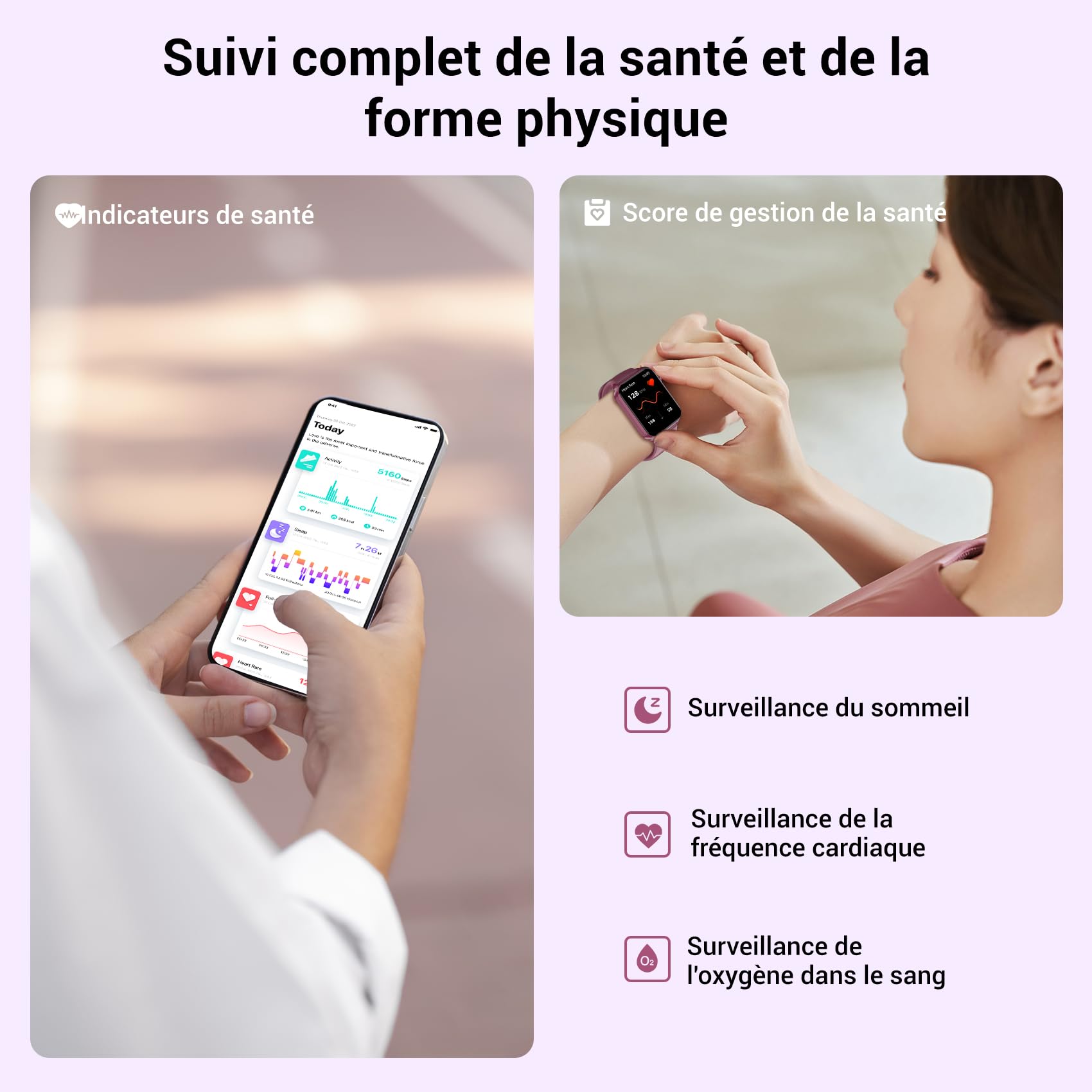 Montre Connectée Femme avec Appels Bluetooth, Écran 1,91″ HD, Fréquence Cardiaque & SpO₂, 120+ Modes Sportifs, Suivi Sommeil & Podomètre, Étanche IP68, Lampe Torche, Sport Montre pour Android & iOS