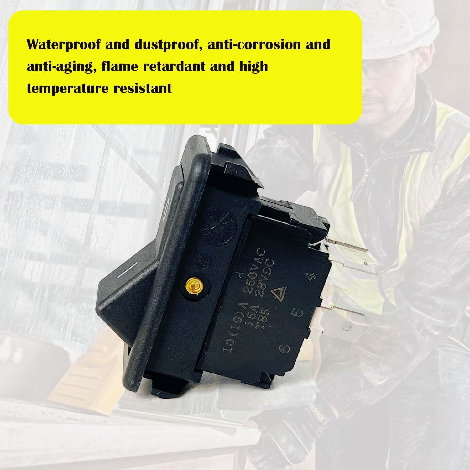 5140058-09 Vacuum Switch Compatible with DeWalt Vacuum DCV580 DCV581H DC500 DC500K DC020