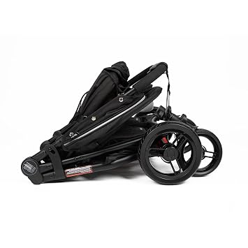Valco Baby Slim Twin Stroller 2024 (Licorice) - Lightweight Double Stroller Side by Side, Compact Fold, Toddler Twin with Large SPF50 Canopy, Adjustable Footrest, and Reclining Seats