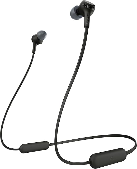 Sony WI-XB400 Wireless In-Ear Extra Bass Headset/Headphones with mic for phone call, Black