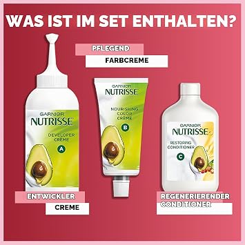Garnier Nutrisse 6.60 Fiery Red Permanent Hair Dye
