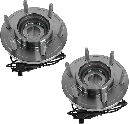 Vista 810 de TRQ Juego de 2 rodamientos y bujes de rueda trasera izquierda y derecha compatible con Ford Expedition 2007-2010 Lincoln Navigator 2007-2010