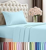 Vista 78 de Juego de sábanas Queen de Utopia Bedding, 4 piezas, sábanas para cama tamaño Queen, lujo de hotel, extra suaves, sábanas refrescantes, resistentes a