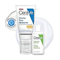 CeraVe Kit Viso e Viaggio, Crema Idratante SPF 30