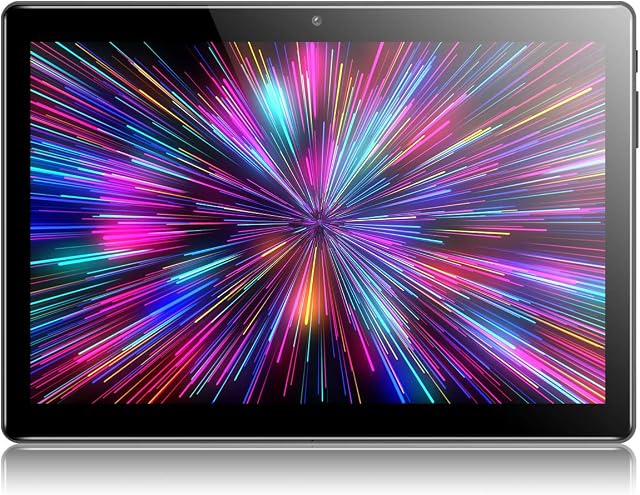 Padgene 10 Inch Google Android Tablet, Android 10.0 Phablet Tablet Quad Core Pad Tab with Dual Camera, 1GB Ram 16GB Rom, Wifi, Bluetooth, Dual Sim Card Slot,6000mAh Battery