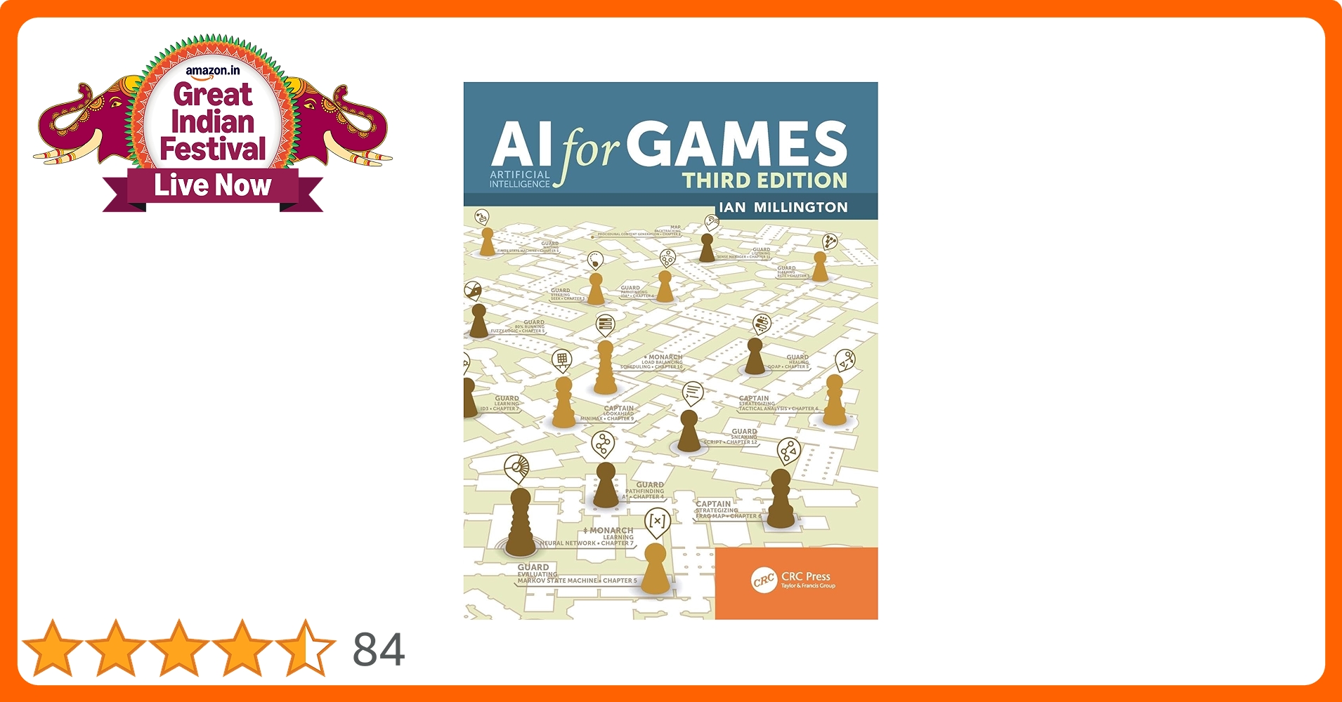 ゲームAI 専門書「AI for Games Third Edition」 AI FOR GAMES, 3RD EDITION : Millington, Ian: Amazon.in: Books