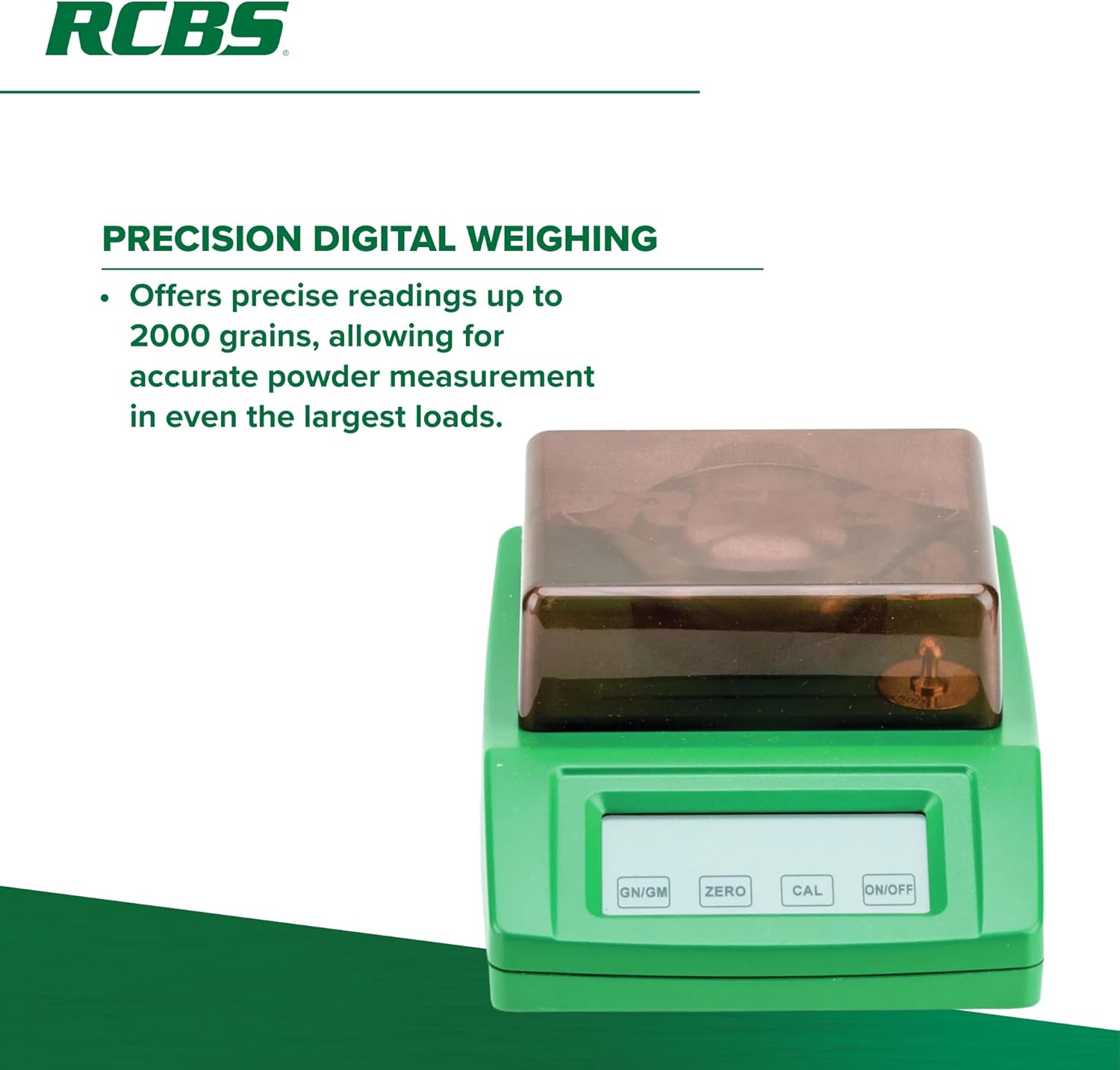 RCBS Rangemaster 2000, Digital Reloading Scale with 2000 Grain Capacity for Precision Weighing