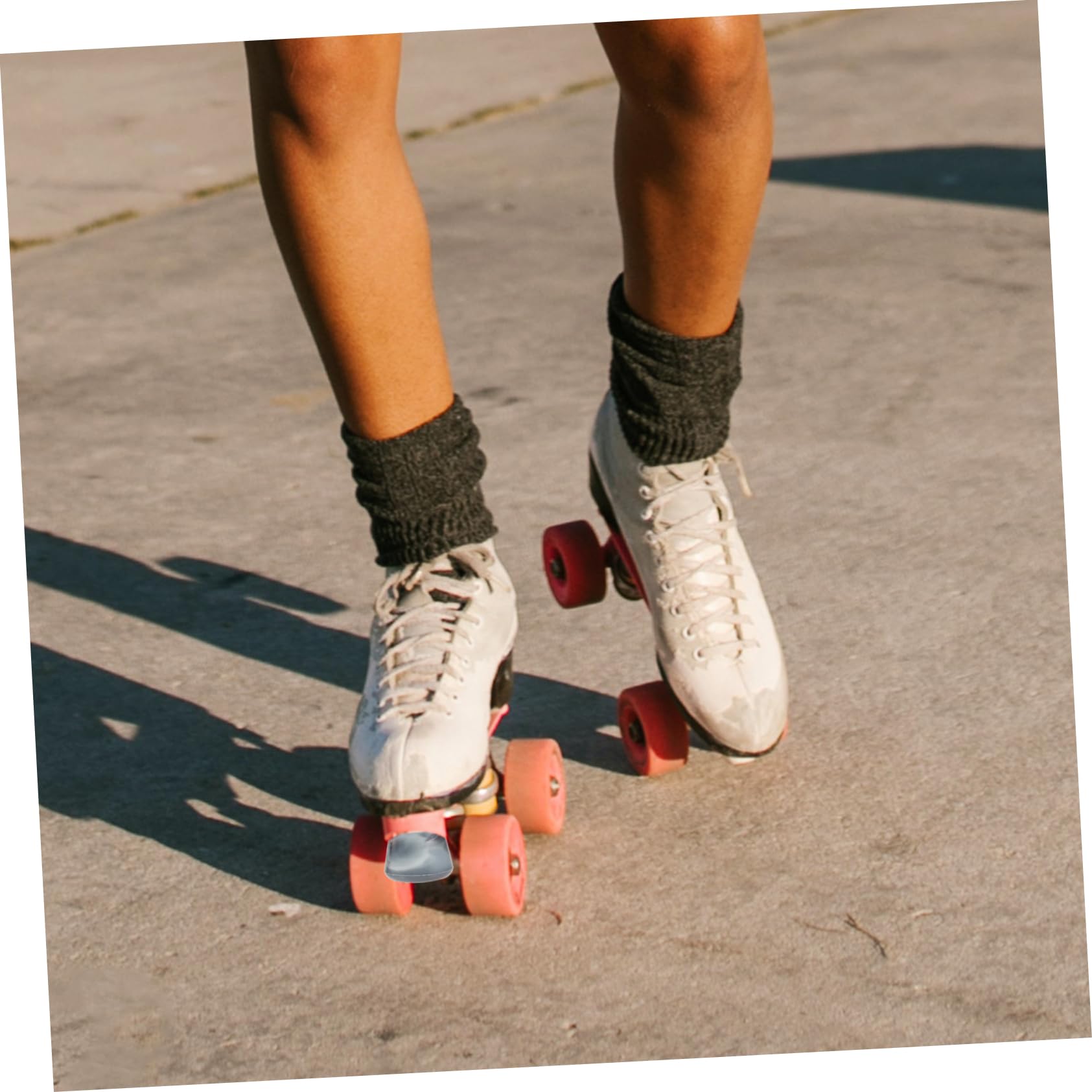 HEMOTON Les Plaquettes de Frein Accessoires de Patinage à Rouleaux Bouchons de Patinage à roulettes Bouchons de Frein de Patin à roulettes Bouchons d'orteil de Patin à roulettes