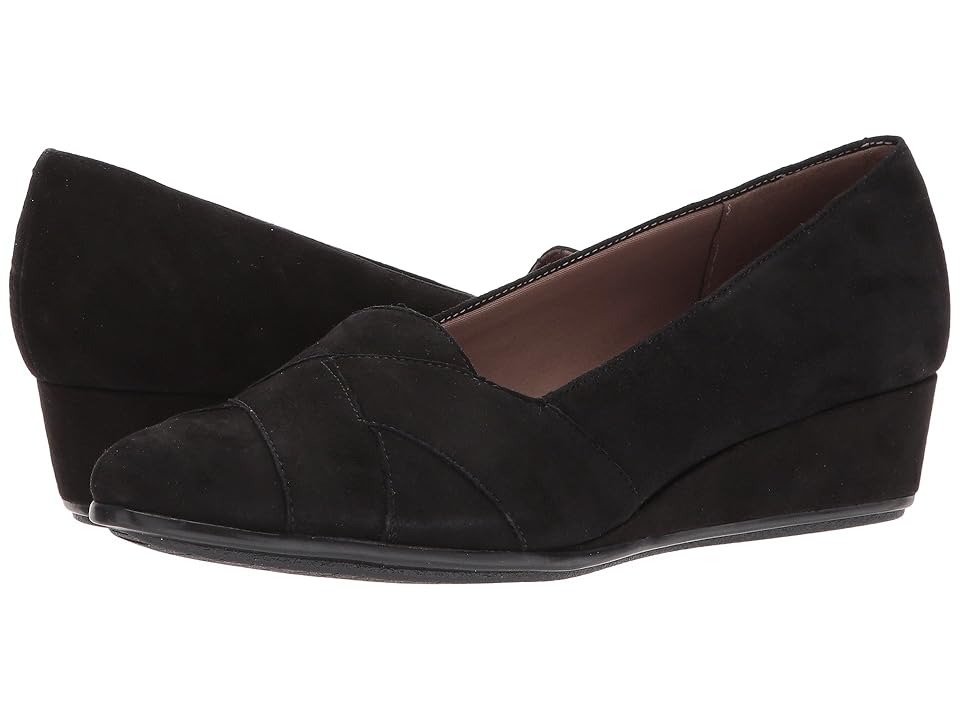 

Easy Spirit Arysta (Black Suede) Women's Shoes