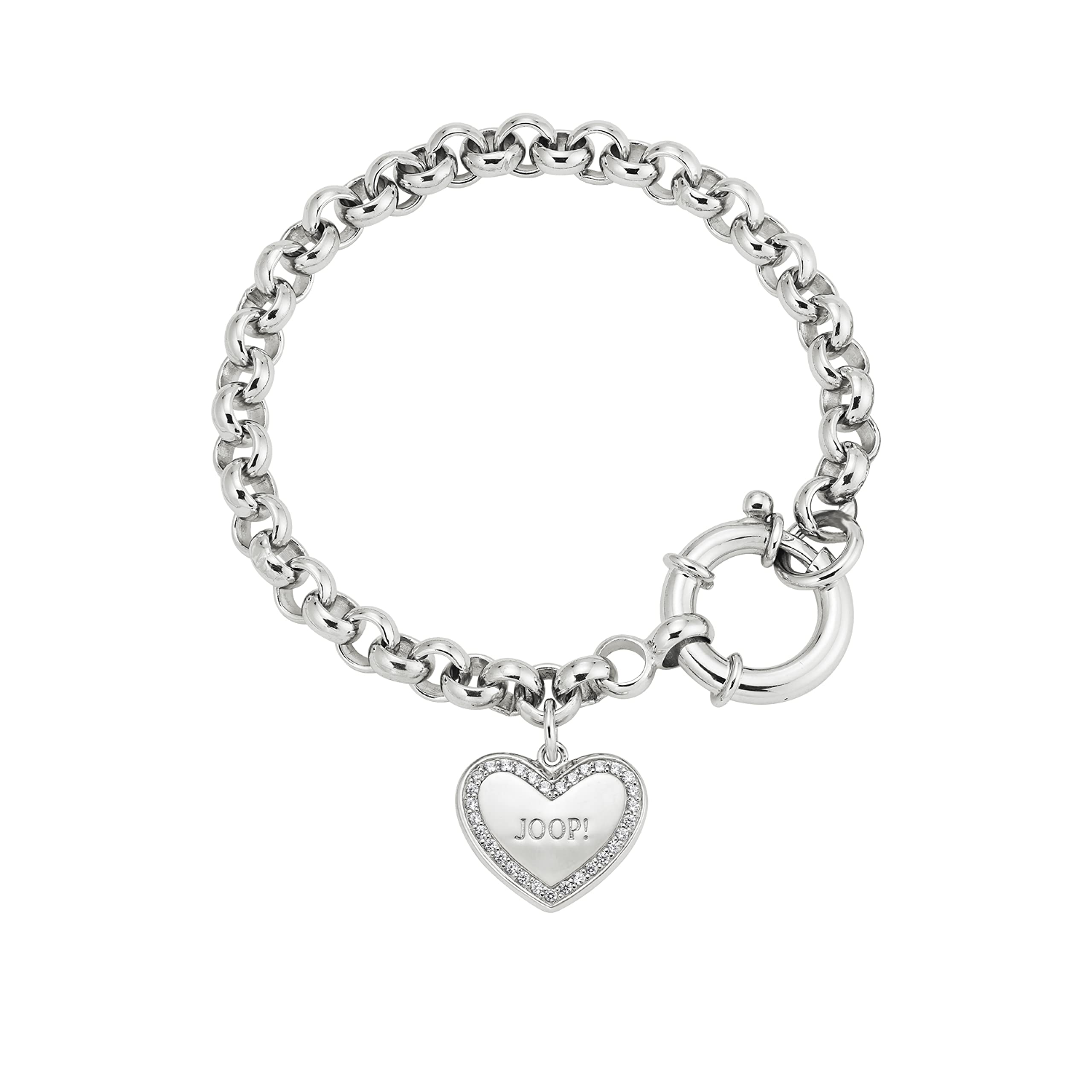 JOOP! Armband Edelstahl/925 Sterling Silber für Damen, Armschmuck, Kommt in Schmuck Geschenk Box