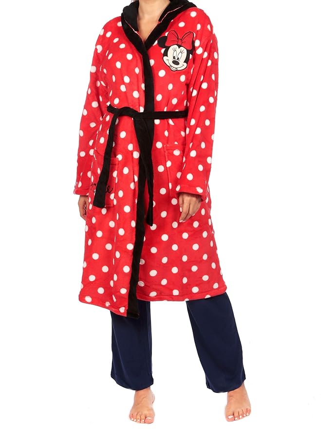 Buy Disney Womens' Minnie Mouse Robe Size XLarge Red at Amazon.in
