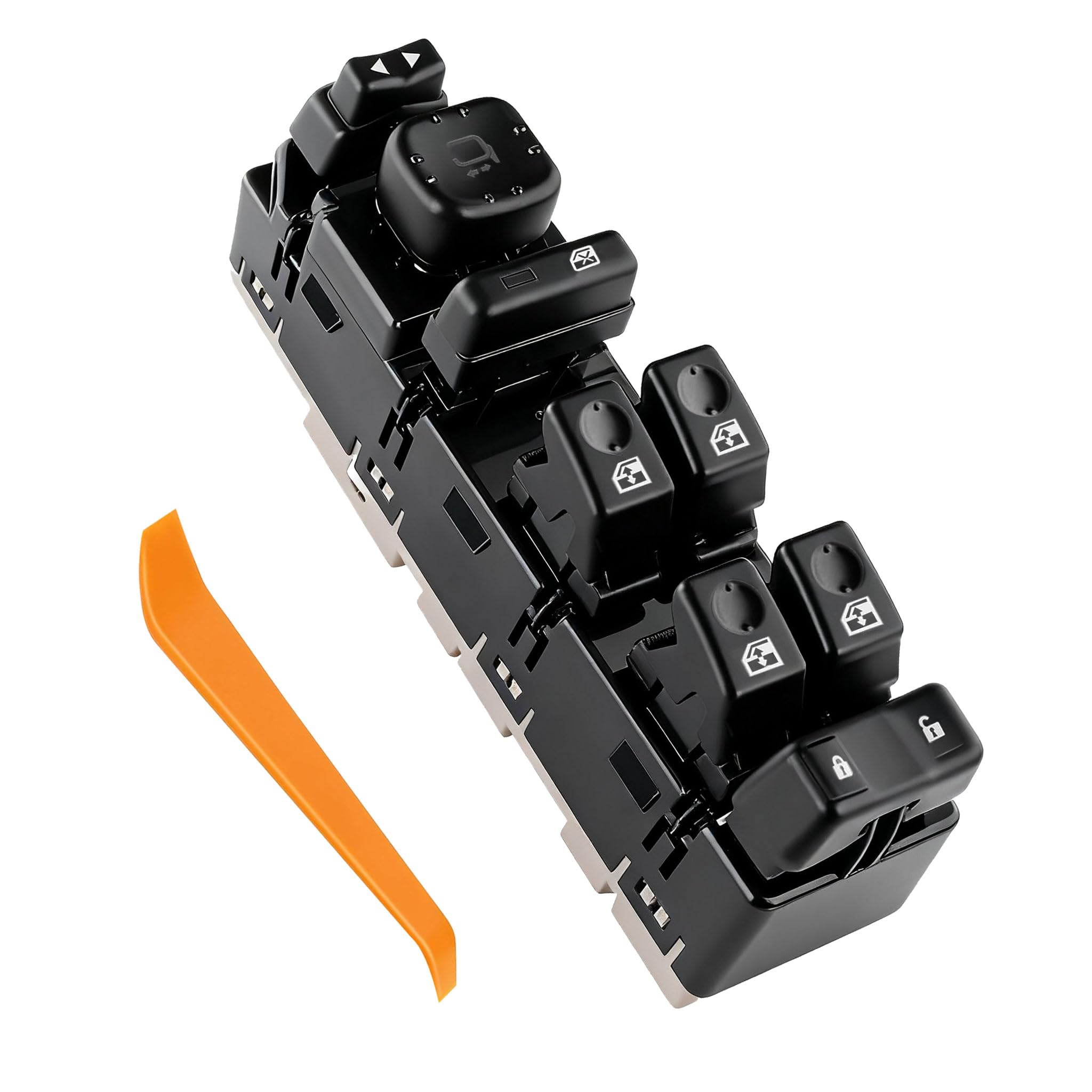 15883320 Front Driver Side Master Power Window, Mirror and Door Lock Control Switch for 2003-2007 Sierra, Escalade Chevy Avalanche Silverado Suburban