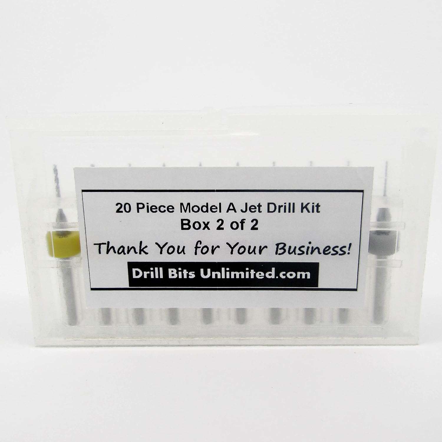 Ford Model A Zenith Carburetor Jet Drill Kit - 20 Piece Set - A-Model Ford Carb Tuning Drills