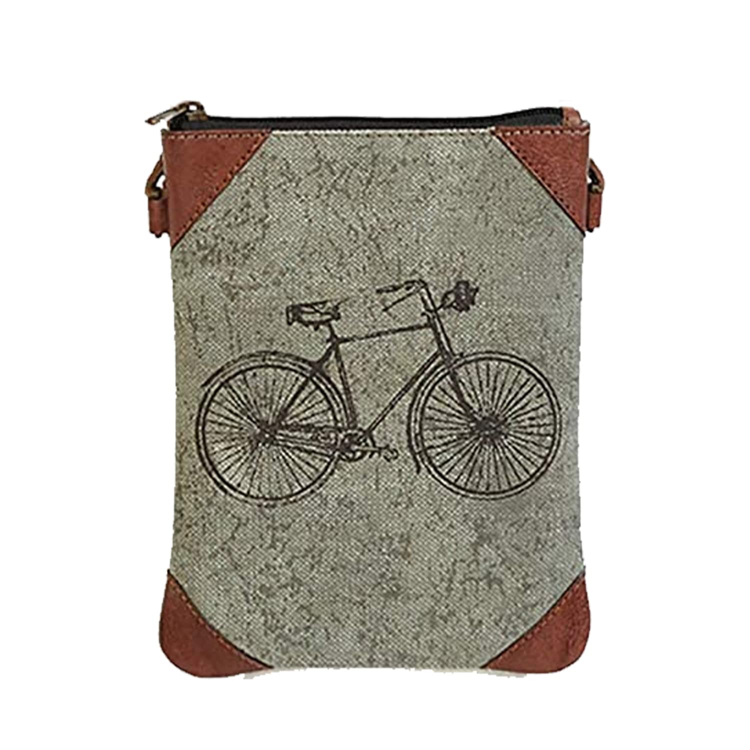 Mona B Canvas Small Sling Crossbody Bag with Stylish Design for Women