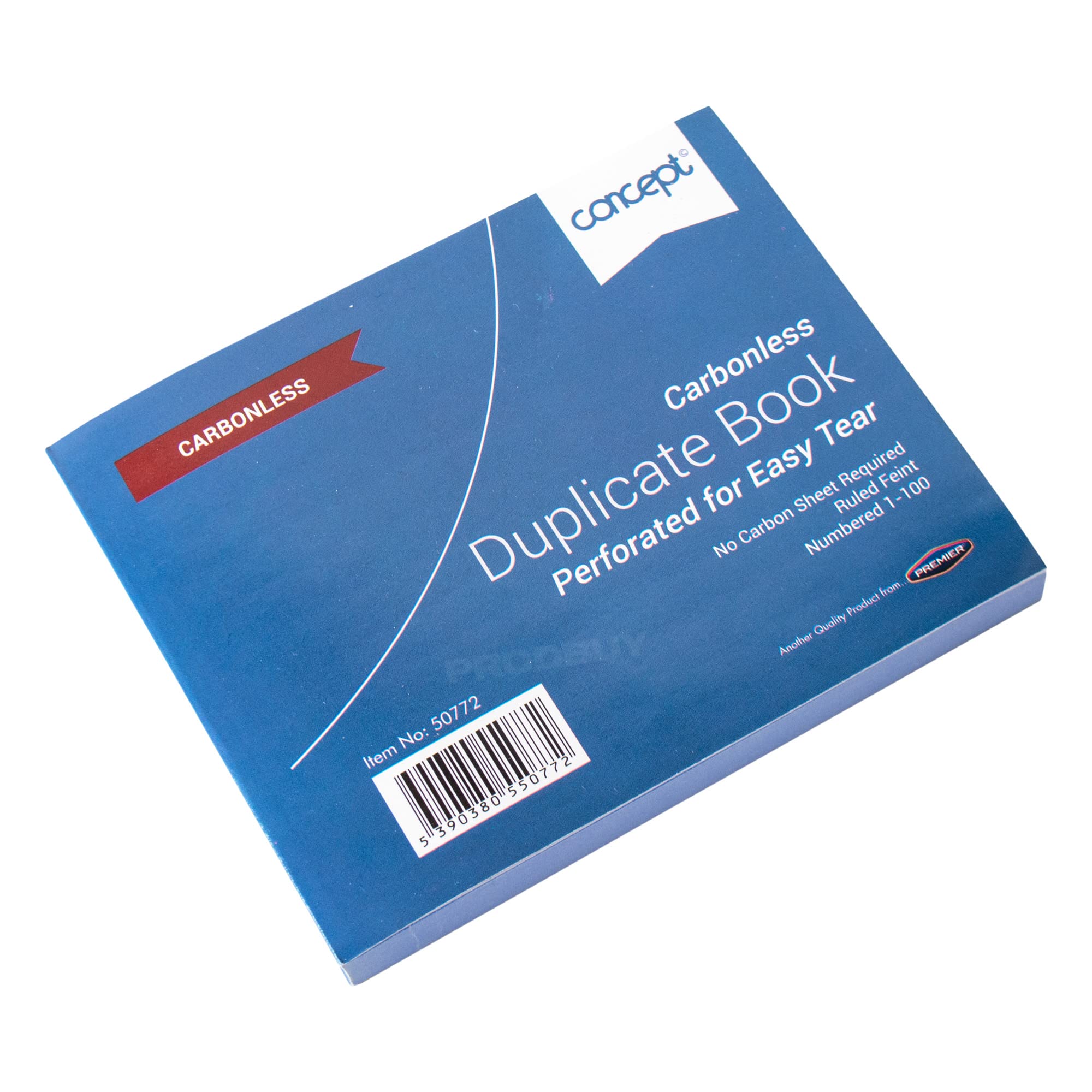 [Pack of 10] Carbonless 100 Page Duplicate Books Invoice Receipt Lined A6 Numbered Pads