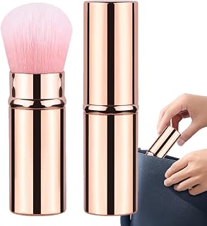 Makeup Brush for Foundation Soft Portable Beginner Friendly Brush | Travel for All Cosmetics Liquid Foundation Sunscreen Lotion Cream Blush Bronzing Powder Everyday Face Cream