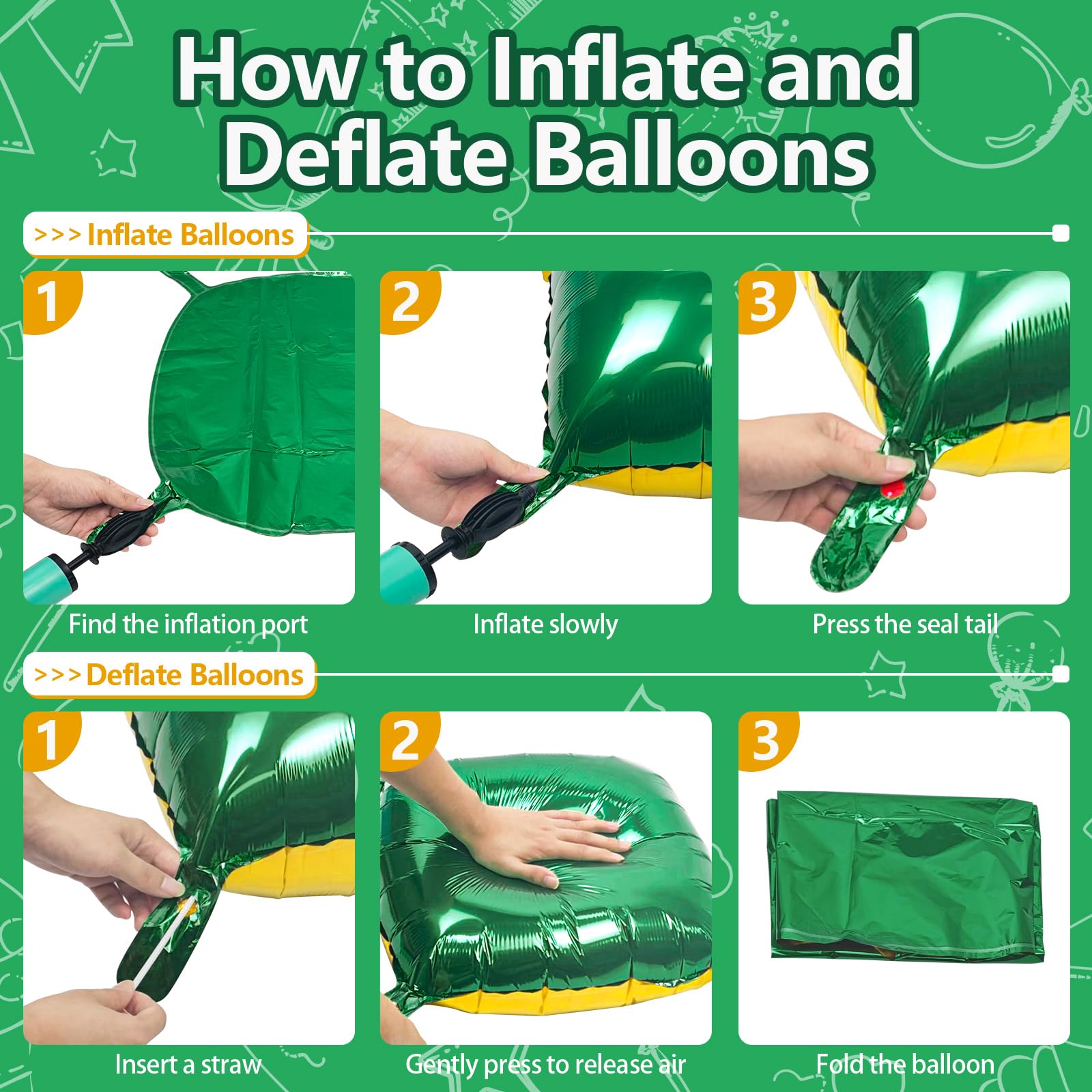 NISOCY 48 palloncini natalizi quadrati in lamina verde oro sfondo da parete doppio lato verde scuro oro palloncini arco kit per compleanno, Capodanno, laurea, festa di San Patrizio, decorazioni per