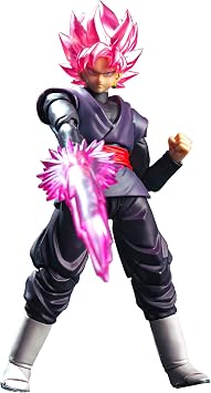 TAMASHII NATIONS SDCC 2019 Exclusive S.H. Figuarts Dragonball Goku Black Super Saiyan Rose DBZ