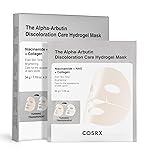 COSRX The Alpha-Arbutin Discoloration Care Hydrogel Face Masks Skincare 3 EA, Collagen Face Mask, Travel Essentials, Overnight Face Mask, Korean Skin Care, Stocking Stuffers