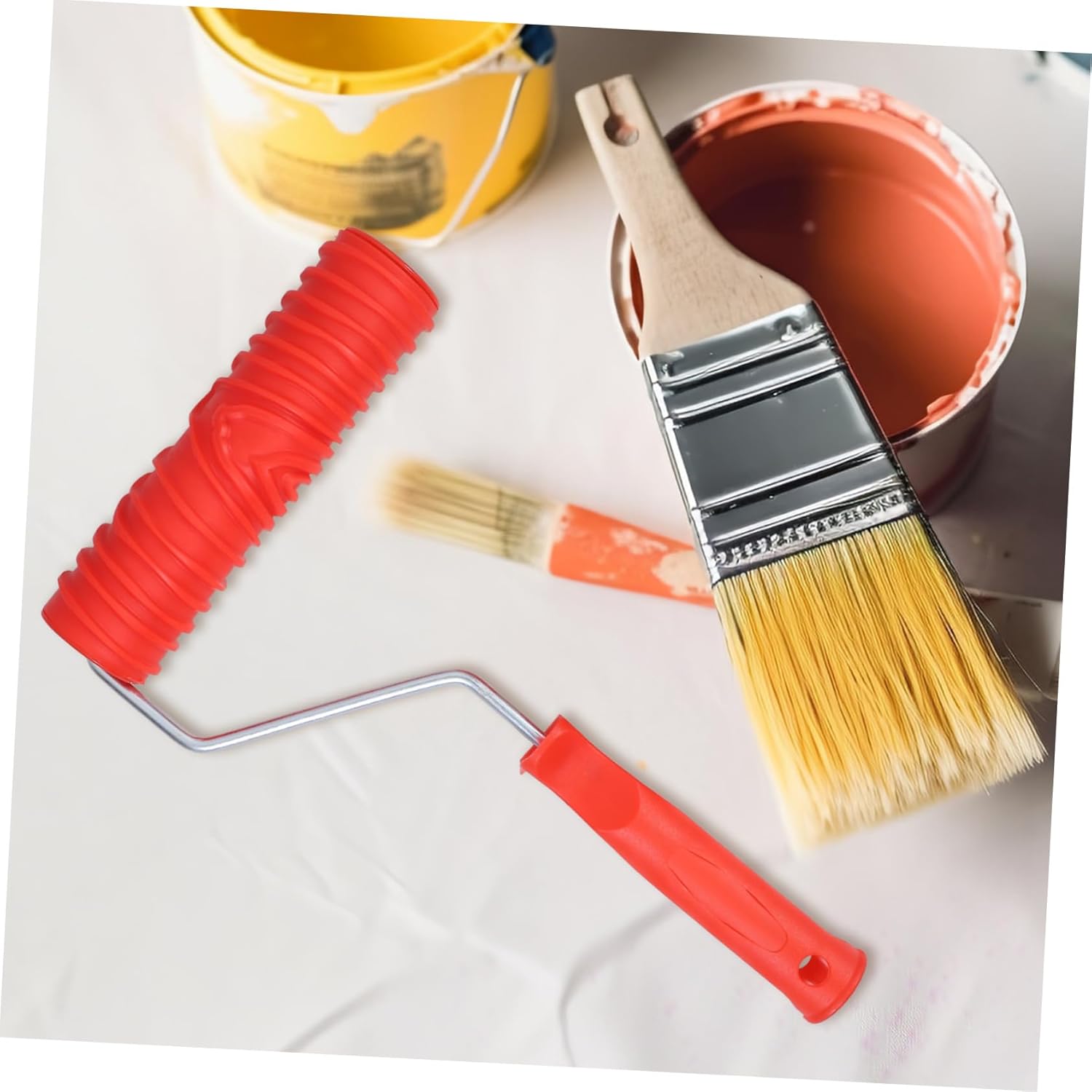 5sets Wood Grain Tool Realistic Texture Painting Includes Wood Grain Roller and Graining Tool for Home Decoration Easy Application Walls and Furniture