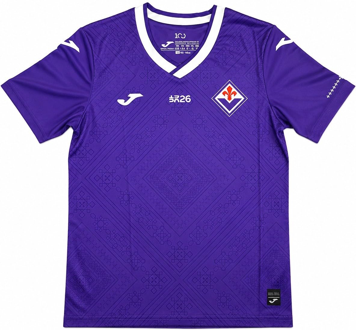 Maglia Fiorentina Ufficiale Replica 2026-27 Taglie Adulto Bambino MFI27