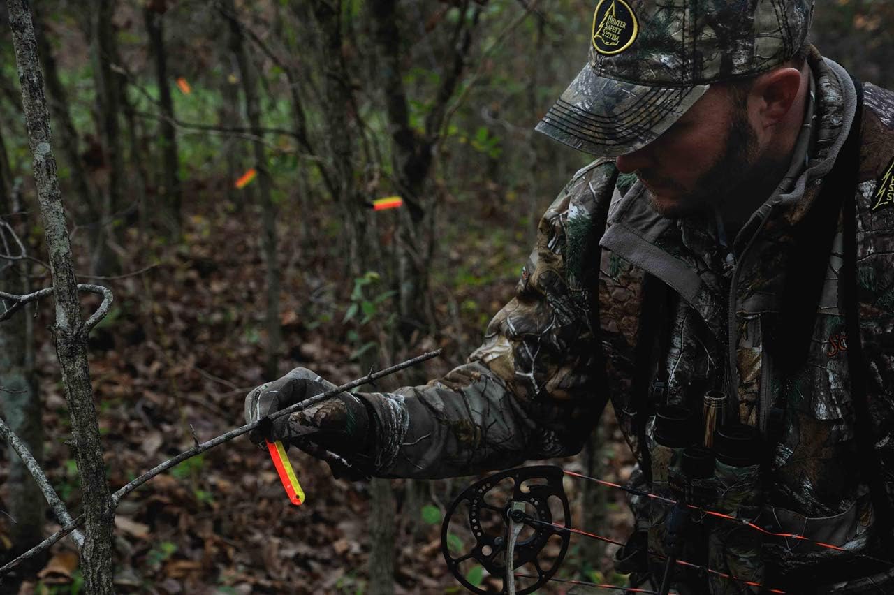 Hunter Safety System High-Visibility Trail Markers for Tree-Stand Hunting