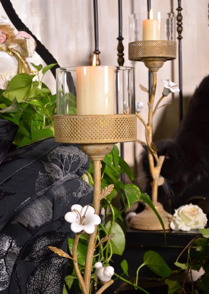 Amazon.de: Kerzenständer Barock Leuchter Boden Kerzenhalter