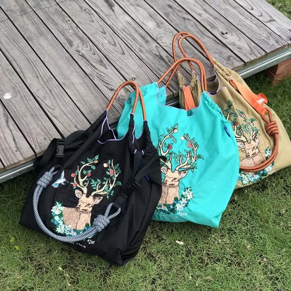 【新品　正規品】ボール&チェーンChacott ＮＹ刺繍エコバッグ　Ｌサイズ 新品 正規品】ボール&チェーンChacott NY刺繍エコバッグ Lサイズ