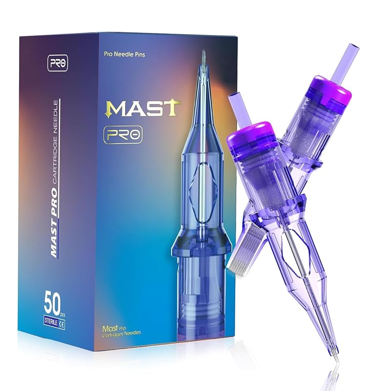 Mast Tattoo Needles Assorted 50Pcs Tattoo Cartridge Needles
