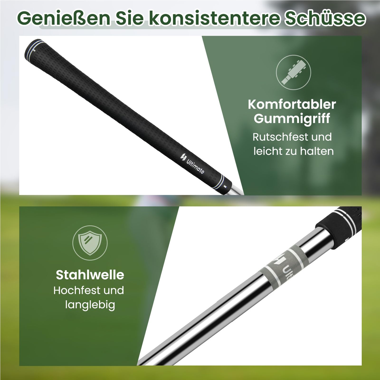GOPLUS Golf Club Chipper, Cuña de Lanzamiento y Astillado para Diestros de 36 Grados para Hombres y Mujeres, Palo de Golf Corta Golpes de su Juego Corto, 89 cm