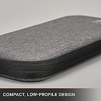 Vista 3 de PowerA Slim Case for Nintendo Switch - OLED Model, Nintendo Switch or Nintendo Switch Lite - Charcoal, Protective Case, Gaming Case, Console Case