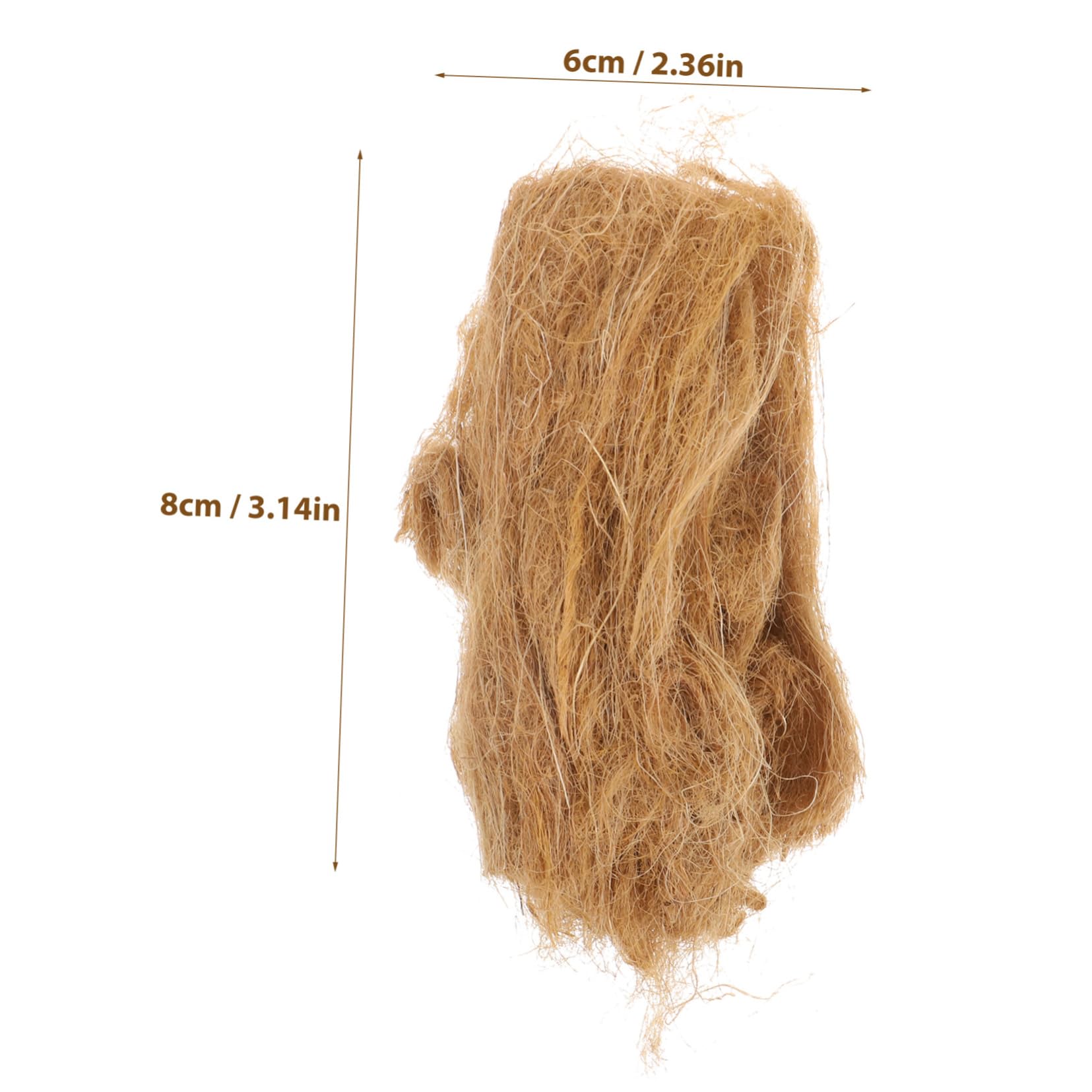 Totority Natural Jute Fire Survival Fire Starter for Camping Easy to Use Emergency Flame Tools