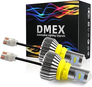 DMEX 912 921 T15 LED Backup Reverse Light Bulbs, High Power CSP 27W Chipset Canbus Error Free, 6000K Xenon White 2PCS