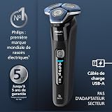 Philips Shaver Series 7000 - Wet & Dry Mens Electric Shaver with SkinIQ Technology, Razor with Pop-up Trimmer, Charging Stand, Travel Case, Quick Clean Pod and Quick Clean Cartridge (Model S7886/55) - 3