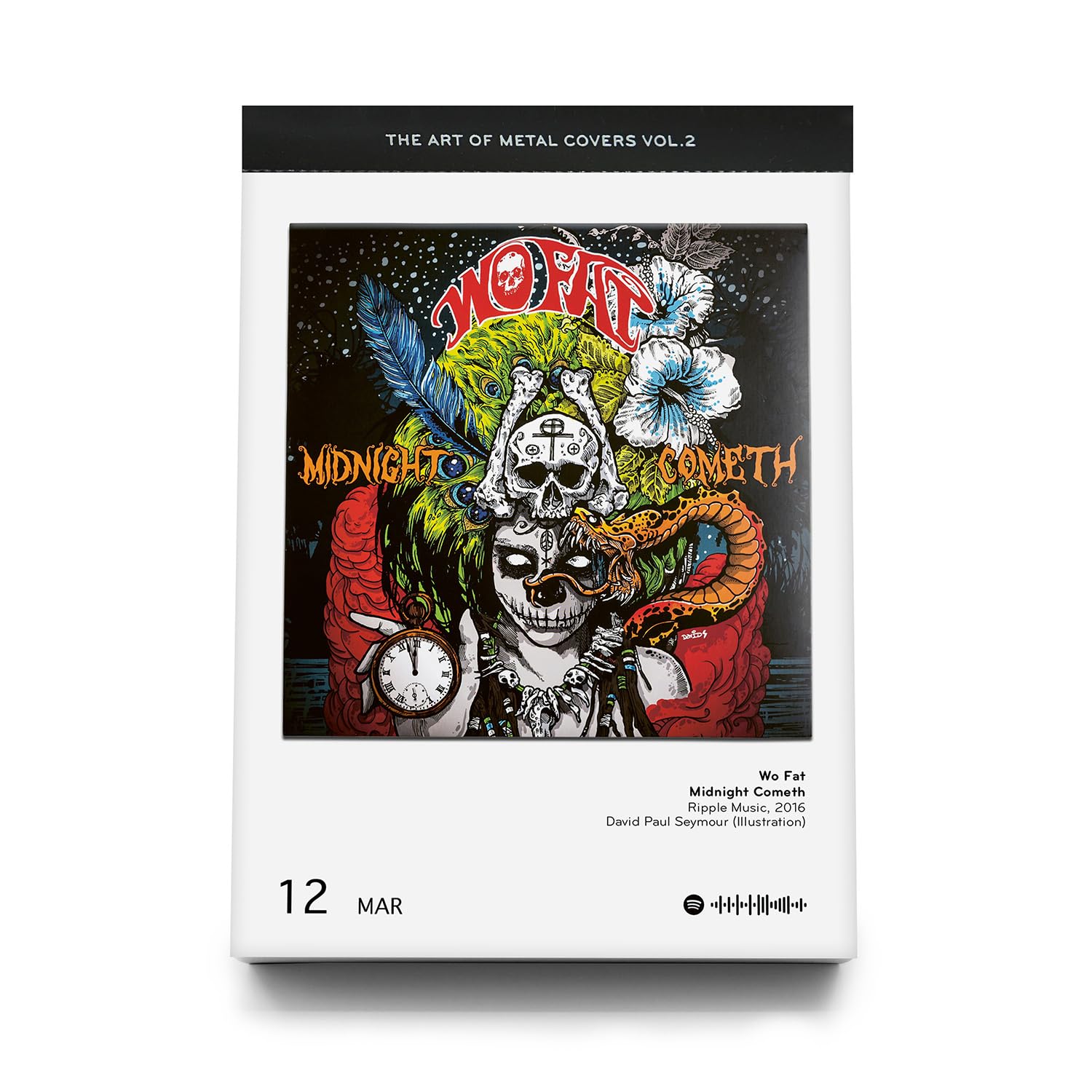 The Art of Metal Covers Vol. 2: Tagesabreißkalender mit 366 Best-of Metal Vinyl Covern aus über 6 Jahrzehnten. Zusätzlich mit praktischen Spotify ... Collection Vol. 2 (The Art of Vinyl Covers)