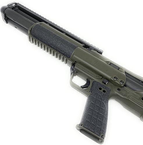 Miniatura 2 de ECCP Paquete combinado de envoltura de agarre y almohadilla para mejillas para escopeta Kel-Tec Keltec KSG, almohadilla de varios grosores