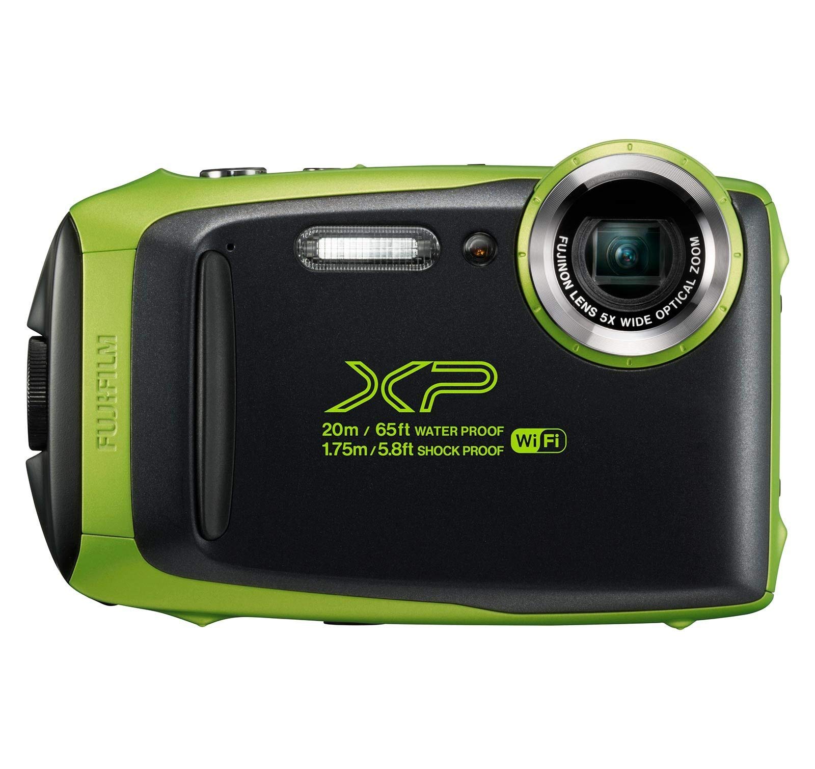 Fujifilm FinePix XP120/125 Digital Camera, Lime (Renewed)