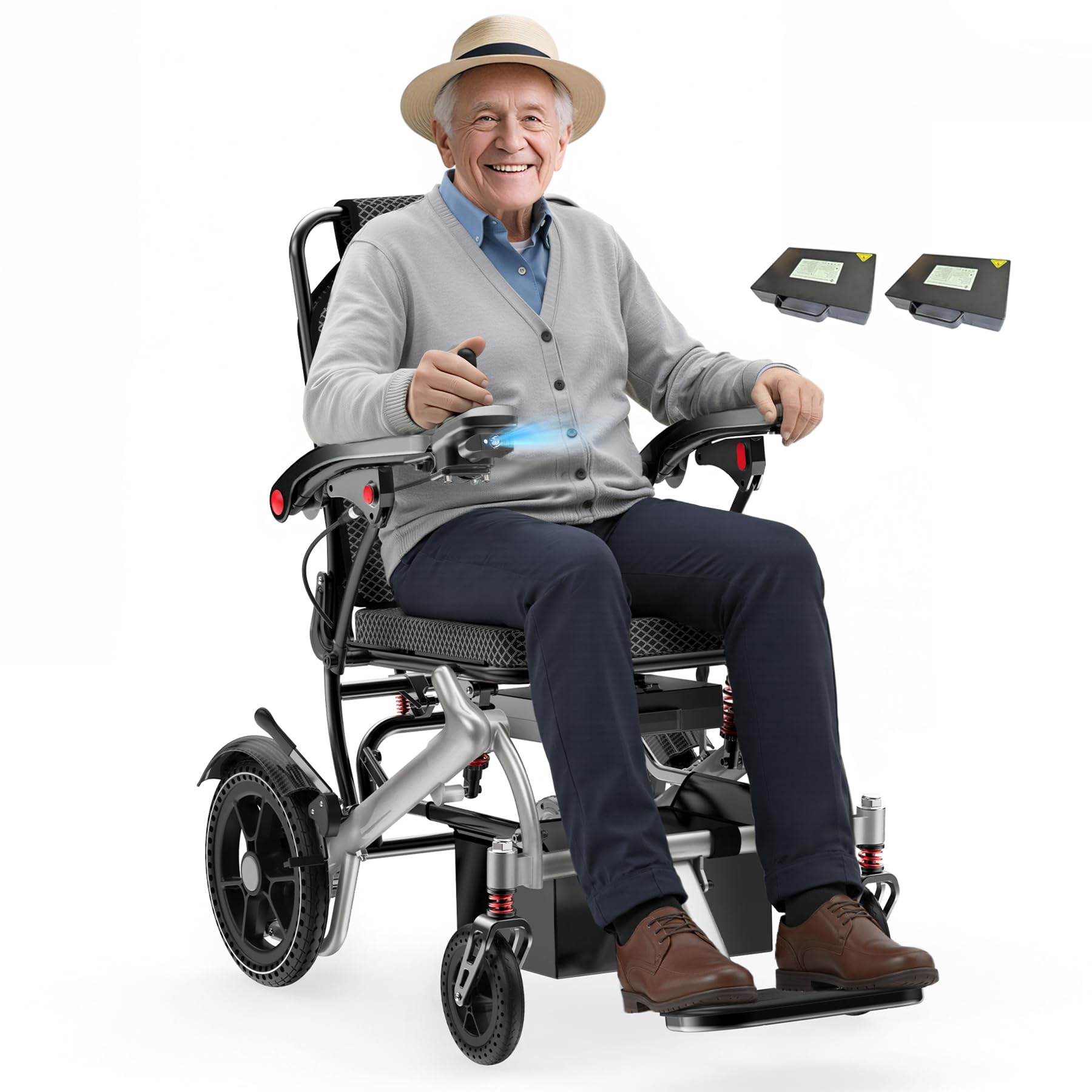 Biqissi 36-LB Electric Wheelchair