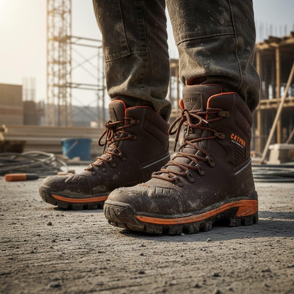 Bota Masculino Em Couro Para Trabalho EPI Coturno Resistente e C.A em promoção! Veja a oferta e mais achadinhos de Botas & Coturnos Masculinos 4 Hoje é o melhor dia para comprar Bota Masculino Em Couro Para Trabalho EPI Coturno Resistente e C.A com aquele preço maroto! Promoção! Aproveite a oferta! 4