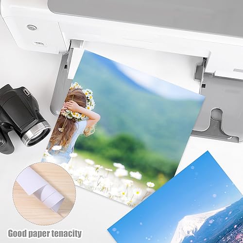 Miniatura 10 de 50 hojas de cartulina negra de 12 x 12 pulgadas, papel grueso de 80 libras, papel de construcción para invitaciones, manualidades, fabricación de